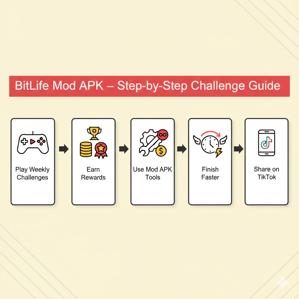 BitLife step by step challenges guide